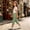 Green, variant on WPPGONE Kids Linen Capri Pants Girls Elastic Waisted Drawstring Straight Leg Side Buttons Teens Cropped Bottoms Summer Casual Fashion Trendy Trousers with Pockets