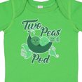 thumbnail image 4 of Inktastic Two Peas in a Pod with Faces Boys or Girls Baby Bodysuit, 4 of 5