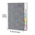 thumbnail image 2 of 2027 Daily Planner/Calendar, 2027 Planner Weekly and Monthly, Jan 2027 - Dec 2027 Planner One Page per Day with Hourly Schedule, 12 Monthly Tabs, 5.7'' X 8.4'', 2 of 7