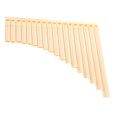 thumbnail image 2 of Plastic 18 Pipes Pan Flute Pan Pipe Traditional Instrument For Beginners Professional Pan Flute Instrument Set Pan For Performance, 2 of 8
