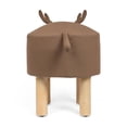thumbnail image 6 of Resenkos Enchanting Deer Ottoman, Soft Cotton Construction, Durable Kids' Seat, Imagination-Boosting, 24.5x13.5x15.5", 6 of 11