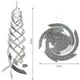 thumbnail image 2 of 3 piezas de repelentes de pájaros de perlas raras, revelador de espiral de pájaros, varillas de miedo de pájaros reflectantes, probador de disuasión de spinner ornamental. Afortunado Sencillez, 2 of 5