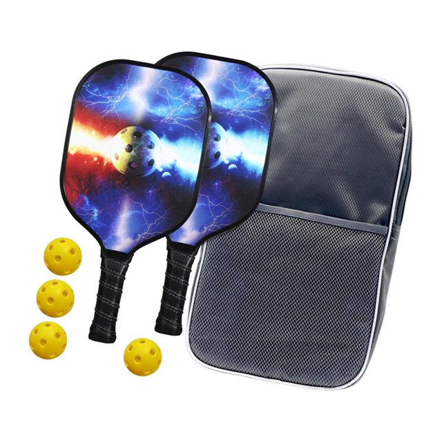 Professional Pickleball Paddles Pickleball Rackets Ball Set Comfort Grip Racquets and Carry Bag for Indoor Outdoor Use