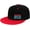 Red, variant on Fireworks Director I Run You Run Flat Bill Hats Contrast Hip Hop Baseball Cap Unisex Snapback Rock Caps
