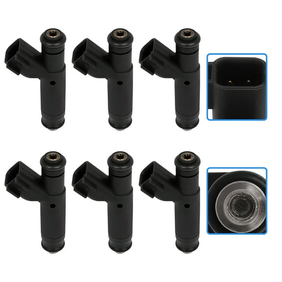 Injectors,CCIYU 4 Holes Fuel Injector set fit for 2002-2004 for Ford for Mustang 3.8L, 2004 for Ford for Mustang 3.9L, 1999-2003 for Ford for Windstar 3.8L