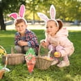 thumbnail image 7 of Easter Outdoor Decorations with Led Light, Easter Bunny Yard Signs with Stakes Large Rabbits Party Supplies for Spring Easter Lawn Garden Welcome Decoration, 7 of 7