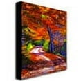 thumbnail image 2 of Trademark Art "Sunlight Through The Trees" Canvas Wall Art by David Lloyd Glover, 2 of 3