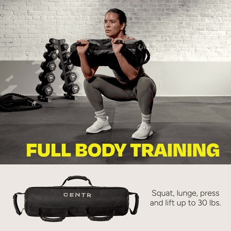 Centr Large Sand Bag (inserts included) - Black