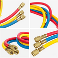 1.5M AC Charging Hose Tube Kit Hose Low Loss Fittings for R134A R12 R22