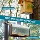 thumbnail image 2 of 4 PCS T Post Bracket, Birdhouse/Mailbox Mounting Bracket, 2 of 5