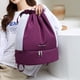 thumbnail image 4 of Mochila con cordón para mujer, bolso de hombro deportivo de nailon, estilo coreano, para viajes y fitness, 2024, 4 of 8