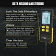 thumbnail image 5 of AUTOOL PT620 Engine Oil Pressure Tester, Digital Oil Pressure Detector, Intelligent Engine Oil Pressure Gauge, 0-426PSI Engine Fluid Diagnostic Tool W/ Backlit Display for Engine Oil Pressure Test, 5 of 13