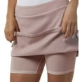 thumbnail image 2 of 32 Degrees Cool Women's Active Skort with Pockets (US, Alpha, Small, Regular, Regular, Pink (Deauville Mauve)), 2 of 5