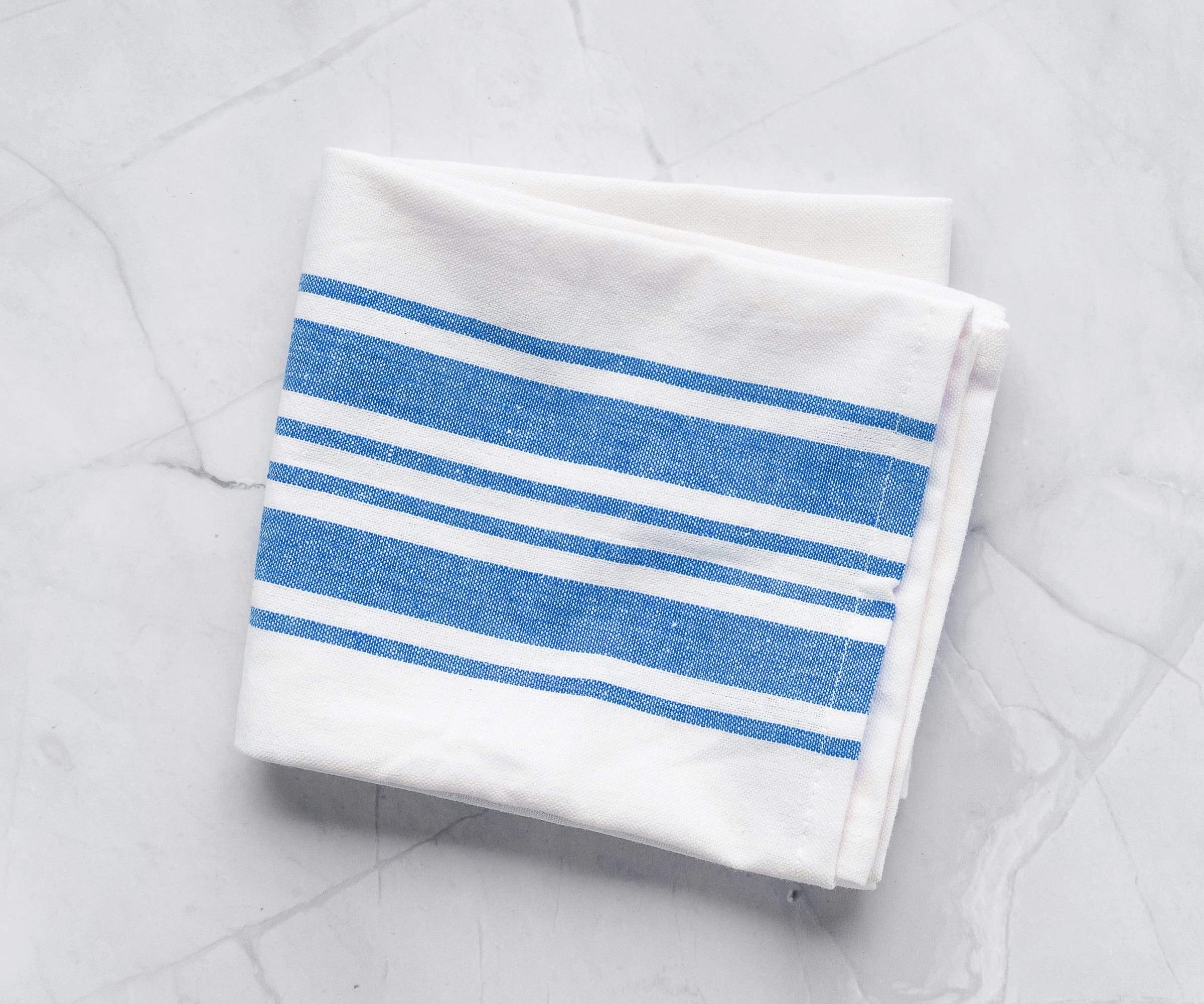 Wholesale Modern Kitchen — Striped Tea Towels — 006 Blue for your