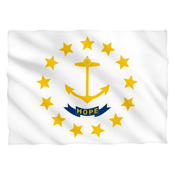 Rhode Island Flag Pillow Case
