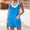 Blue Wide Leg Jumpsuits for Women, variant on Dyegold Jumpsuits for Women Casual, Casual Jumpsuits for Women Summer Plus Size Short Cotton Linen Adjustable Straps Trousers Overalls Sleeveless Rompers