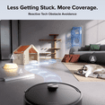 thumbnail image 4 of Roborock Qrevo Series 2 ProSE Robot Vacuum and Mop, 19,000Pa Suction, FlexiArm Edge Mopping, Zero-Tangle, High-Temperature Mop Self-Cleaning, Smart Obstacle Avoidance, Auto Mop Removal, 4 of 11