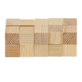 thumbnail image 6 of 20 Piece 15mm Wood Blocks Puzzle Unfinished Wooden Pieces for Model Making Wood Crafts, 6 of 9