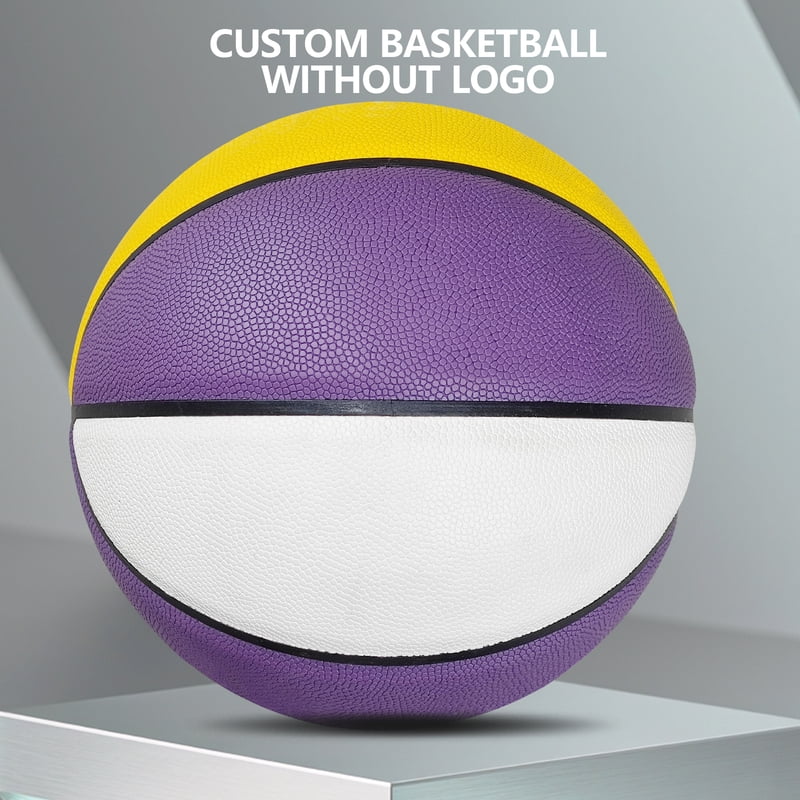 Composite Leather No Logo Colored Basketball-Standard Size6/7 Indoor Outdoor For Team Game Training Basketball High Quality Ball