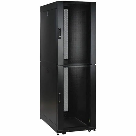 Tripp Lite 48U Rack Enclosure Server Cabinet Co-Location w/ Doors & Sides