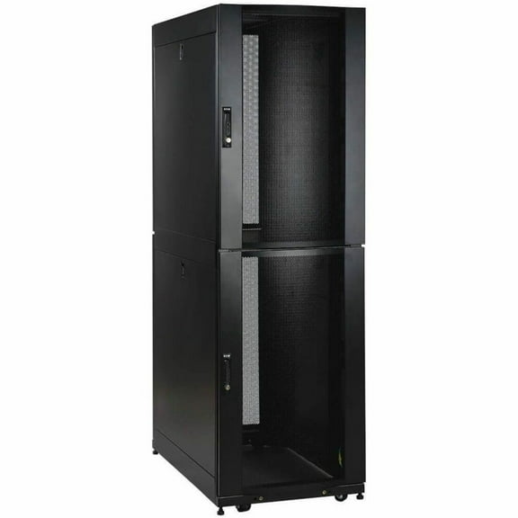 Tripp Lite 48U Rack Enclosure Server Cabinet Co-Location w/ Doors & Sides