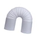 thumbnail image 4 of Manguera de de aire acondicionado flexible, accesorio de reemplazo directo, práctica manguera de ventilación flexible telescópica para el, 4 of 9