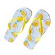 thumbnail image 4 of Chanclas para mujer, sandalias antideslizantes con punta abierta para baño, playa, piscina, fiesta, verano, sandalias frescas, amarillo, talla 40 1 par Scienceny AP1246-13, 4 of 7