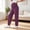 Purple, variant on YHAJDS Maternity Workout Yoga Pants Solid Color Elastic Band Over the Belly No Tummy Pressure Long Yoga Trousers