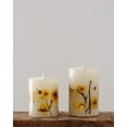 thumbnail image 5 of Daisy  Botanical Flameless Pillar Candle, 5 of 7