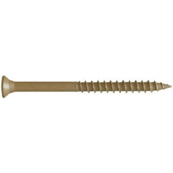 FastenMaster FMGD212-350 GuardDog Exterior Wood Screw, Tan, 2-1/2-Inch, 350-Pack