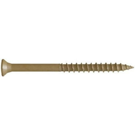 

FastenMaster FMGD158-350 1.63 in. Gold Deck Screws- 350 Pack