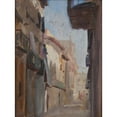 thumbnail image 2 of Jan Ciągliński 19x24 Black Ornate Framed Double Matted Museum Art Print Titled: Murcia (1899), 2 of 5