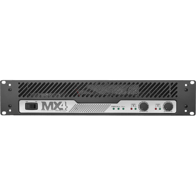 Amplificador de audio Backstage MX4 clase AB