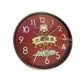 thumbnail image 2 of Reloj de pared de 12 pulgadas, fácil de leer, decoración de Año Nuevo chino, silencioso, sin tictac, decorativo Dios de la riqueza, 2 of 7