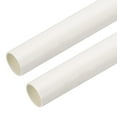 thumbnail image 1 of PVC Conduit Pipe White Straight Tube 25mm Conduit Pack of 2, 1 of 5