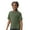 Military-Green, variant on Gildan Youth Softstyle T-Shirt, 100% Ring-Spun Cotton Short Sleeve Crew Neck Kids Tee (Charcoal, L)