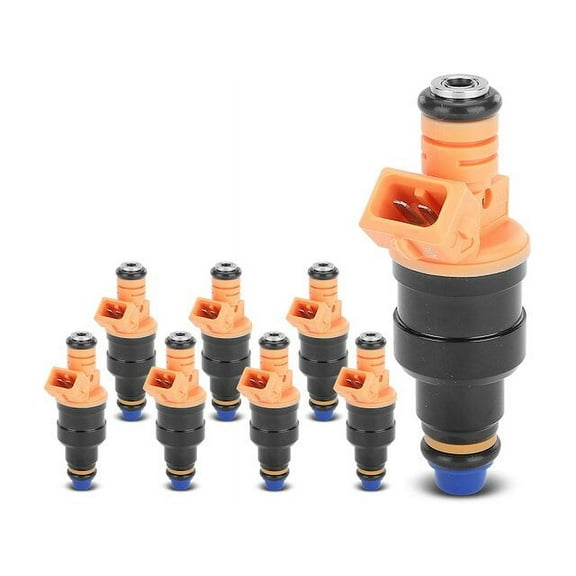 Fuel Injector Kit 8 - Compatible with 1999 - 2008 Ford F-250 Super Duty 2000 2001 2002 2003 2004 2005 2006 2007