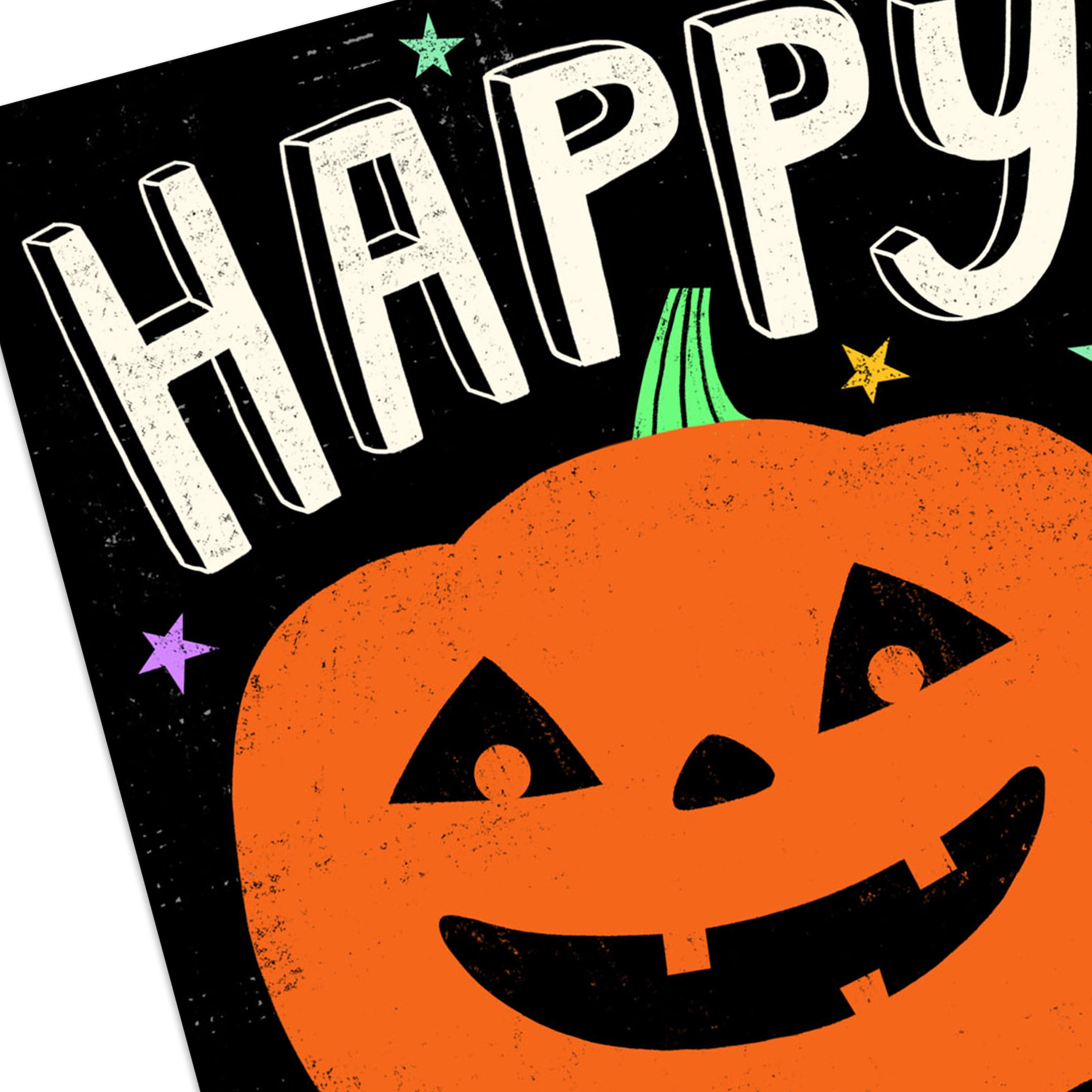 Hallmark Halloween Cards (Happy Pumpkin Day), Pack of 6, 6 Count