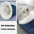Cat Winter Sleeping Bag, Cat Sleeping Bag, Cat Bed Cave, Soft Plush