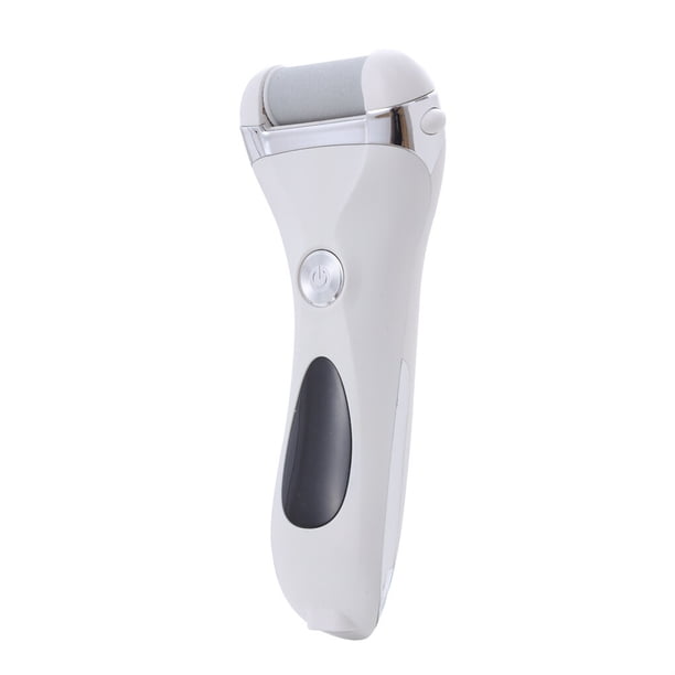 Vogacara Removedor de callos de pie recargable por USB, máquina de archivo portátil, dispositivo de recorte inalámbrico, herramienta de Cuidado de los pies Blanco