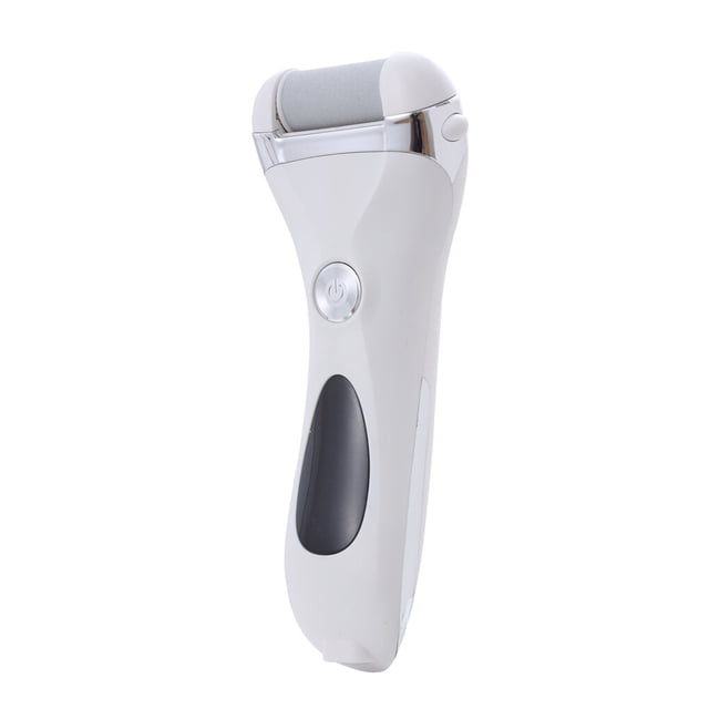 Guardurnaity Removedor de callos de pie recargable por USB, máquina de archivo, talón, piel muerta, herramienta de pedicura para pies, cuidado de Cuidado de los pies Blanco