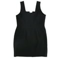 thumbnail image 2 of bar III Womens Solid Bodycon,Sheath, Black, X-Large, 2 of 2