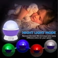 thumbnail image 4 of Night Lights for Kids, Star Night Light Projector for Kids Room, 360 Degree Rotation - 4 LED Bulbs 12 Light Color Changing, Christmas Birthday Gifts for Kids, Glow in The Dark Stars - Purple, 4 of 7