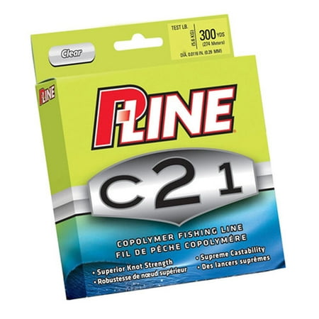 P-Line C21 300-Yard Copolymer Spool, 25 lbs
