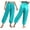 Cyan, variant on Women's Belly Dance Harem Pants Baggy Trousers Lantern Pants Halloween India Dance Pants Yellow L