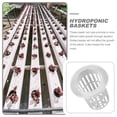 thumbnail image 4 of 50Pcs Plastic Net Cups Slotted Mesh Wide Lip Net Cups Pots Hydroponic Net Pots, 4 of 8