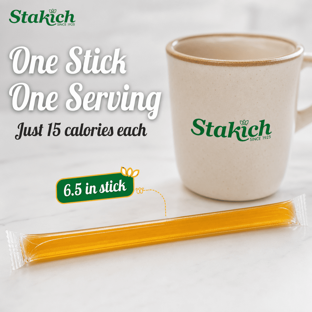 Stakich Cinnamon Grade A Honey Stix - 2 Packs of 100