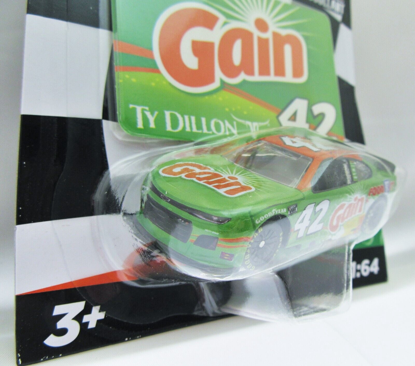 Ty Dillon ~ Gain 42  ~ NASCAR Authentics ~ Die Cast  1:64 Scale