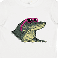 thumbnail image 4 of Inktastic Sunny Gator in Pink Sunglasses Boys or Girls Toddler T-Shirt, 4 of 5