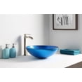 thumbnail image 2 of Anzzi LS-AZ8087 19.5 L x 15.4 x 5.7 in. Crow Series Vessel Sink, Lustrous Blue, 2 of 8